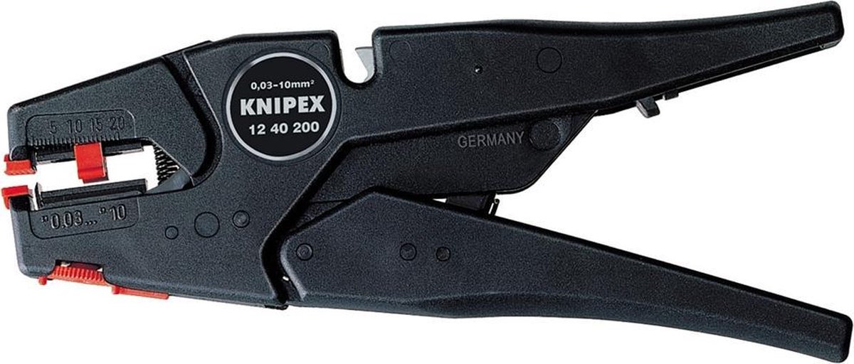 Pince à dénuder automatique Knipex MultiStrip 10 12 42 195 0.03 à 10 mm² 7  à 32