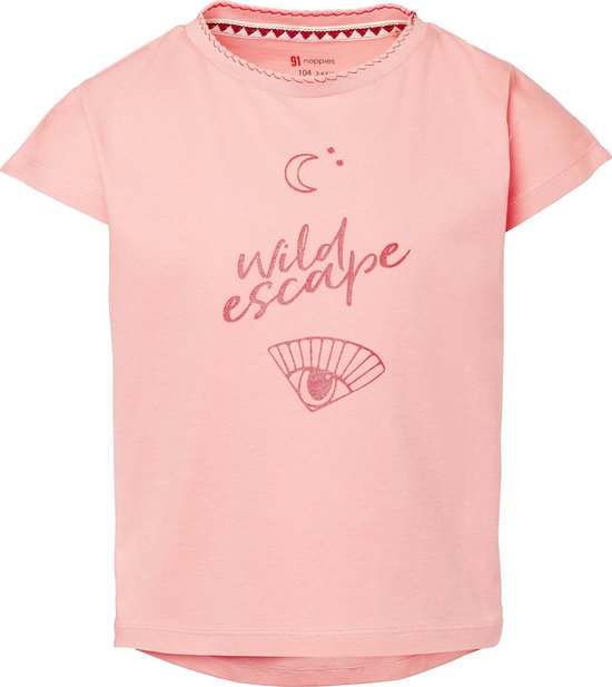 Noppies T-shirt Leameadow - Coral Cloud - Taille 116