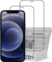 Secored 2-pack iPhone 12 Screenprotector - Duurzame keuze - Gehard glas - Eenvoudige plaatsing