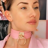 Kinky Diva - O-Ring Collar Slaven Slave Submissive Onderdanige BDSM Halsband Choker Collar