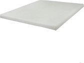 Bed Care Jersey Stretch Hoeslaken - 160x200 - 100% Katoen - 30CM Hoekhoogte - Wit