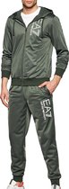 EA7 Train Visibility  Trainingspak - Maat M  - Mannen - donker groen/wit