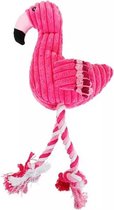 Honden knuffel – Knuffel – Speelgoed – Hond – Pup – Puppy – Pieper - Flostouw - Flamingo