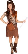 dressforfun - Vrouw uit het stenen tijdperk L - verkleedkleding kostuum halloween verkleden feestkleding carnavalskleding carnaval feestkledij partykleding - 301336