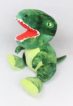 Dino - Dinosaurus - Knuffel - 46cm - Twanneke de T Rex - Groen