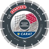 Carat CES2303000 Diamantzaagblad voor droogzagen - 230 x 22,23mm - Universeel