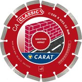 Carat CAC2303000 Diamantzaagblad voor droogzagen - 230 x 22,23mm - Asfalt / Steen