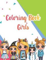 Coloring Book Girls