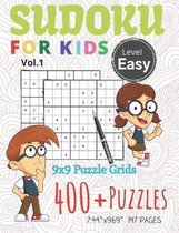 Sudoku Puzzles For Kids 9x9 Puzzle Grids 400+ Puzzles Easy Level