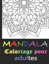 Mandala coloriage pour adultes