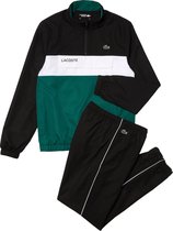 Lacoste sport Trainingspak - Maat XXL  - Mannen - zwart - groen - wit