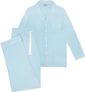 Made Wright London Bamboe Pyjama set | kleur Powder Blue| maat  XL-44