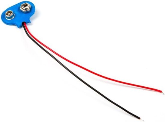 OTRONIC® 9V batterij clip aansluiting blauw | bol.com
