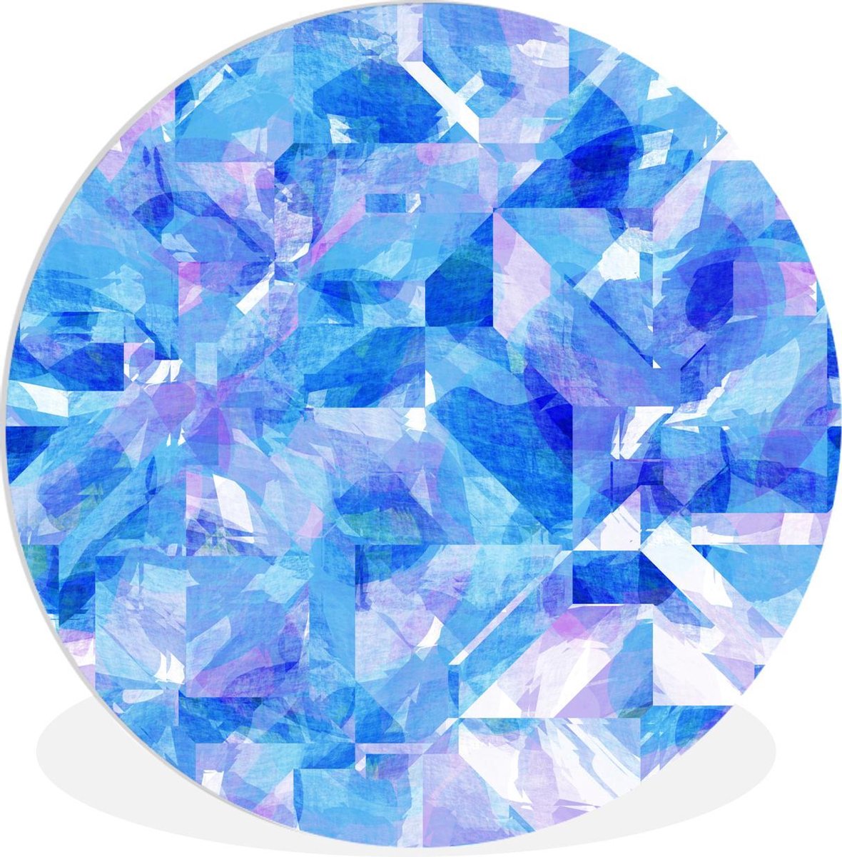 Un fond de diamant avec une structure variable Assiette en plastique — free download