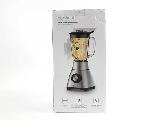 MIXER CECOTEC POWER BLACK TITANIUM 1800 2,1 L 1800W ROESTVRIJ STAAL van Cecotec — afbeelding 4