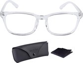 Blauw Licht Filter Bril Computerbril Anti Blue light glasses- Beeldschermbril - Game bril - Unisex - Transparant