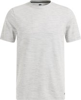 WE Fashion Heren T-shirt met structuur