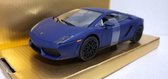 Lamborghini Gallardo LP-560-4 Matt Blue 1:24 MotorMax