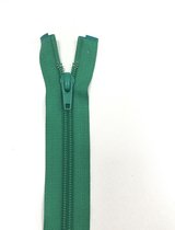 Deelbaar spiraal rits 60 cm Groen .