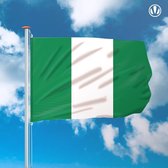 vlag Nigeria 150x225cm - Spunpoly
