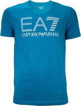Emporio Armani EA7 T-Shirt Enamel Blue - M