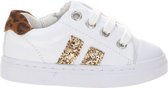 Sneakers | Meisjes | white gold | Leer | Shoesme | Maat 27