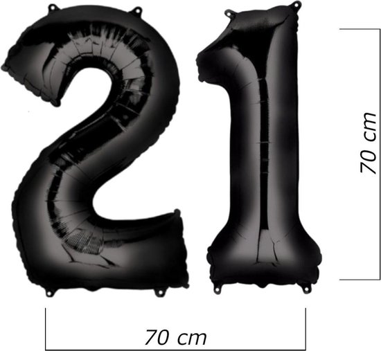 ballon géant chiffre noir pour déco de fête d'anniversaire