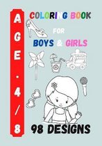 Coloring Book for Boys and Girls