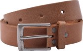 Riem - Riemen - Licht Bruin - 3 cm - Unisex - 100% Leren - Leder - Riem Maat 105