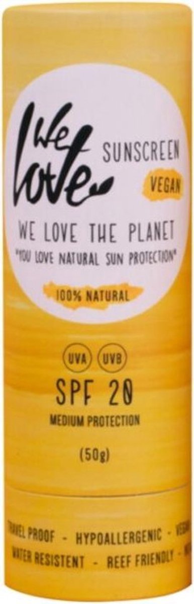 Vegan Zonnebrand Stick SPF20 van Merkloos — afbeelding 5