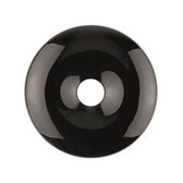 Ruben Robijn Obsidiaan zwart donut 30 mm