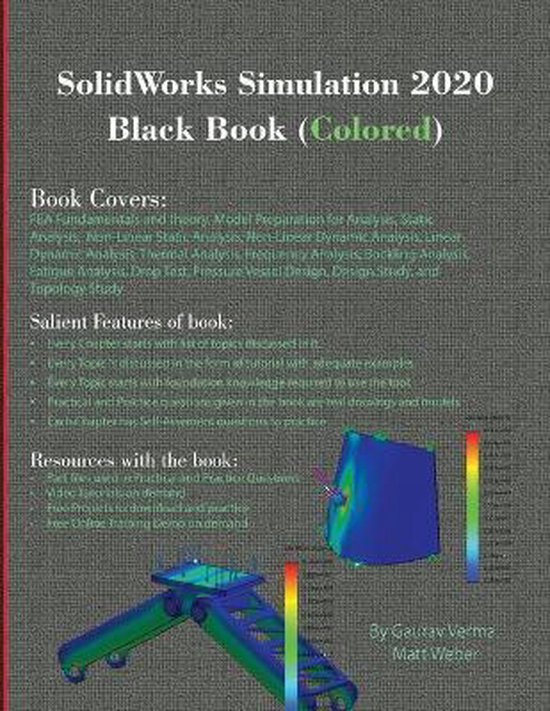 SolidWorks Simulation 2020 Black Book (Colored) - cover