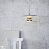 Belid - Hanglamp Diablo Wit/Messing Ø 30 cm