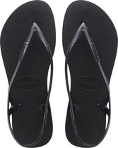 Havaianas Sunny II Dames Slippers - Black - Maat 35/36
