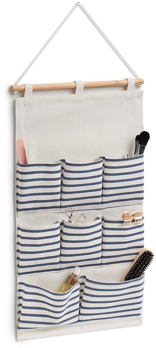 Zeller Present Hang organizer wand of muur 8 vakken - 14285 - Sorteervakken