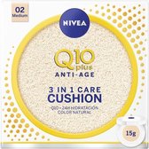 Nivea Q10+ Cushion 3in1 Care Hidratacion Color #medio