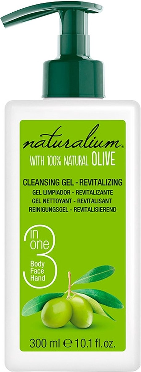 Naturalium Cleasing Gel Revitalizing Natural Olive 300ml