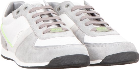 Hugo Boss Sneakers - Maat 40 - Mannen - wit/grijs | bol.com