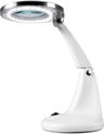 Fysic Loeplamp met LED verlichting - Tafel Vergrootglas makkelijk verstelbaar - FL-30LED - Wit