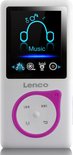 Lenco Xemio-668 Pink - MP3-Speler incl 8GB micro S