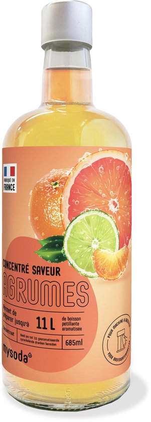 Mysoda Agrumes / Citrus - 685ml - en bouteille verre | bol.com