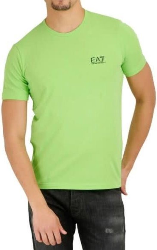 EA7 Emporio Armani T-Shirt - Green Flash (8NPT52) | bol.com