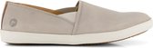 Travelin' Tours Heren - Leren instappers - Slip-On - Espadrilles - Grijs Leer - Maat 40