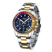 BiDen - Unisex Horloge - Multicolor - Ø 43mm