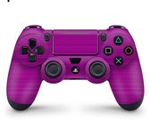 Playstation 4 Controller Skin Brushed Roze Sticker