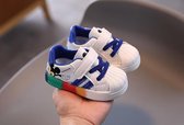 Kinderschoenen - Sneakers - Blauw sneakers - Jongensschoenen - Maat 23