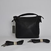 Yoonz - Tas Bag In Bag - Effen Model - Schoudertas - Handtas - Kunstleer - Zwart