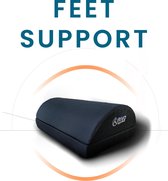 RIVO Ergonomics - Ergonomisch voetkussen / voetsteun - FeetSupport - Accupressuur noppen - Anti-slip stof - Dubbelzijdig - 2 Delig