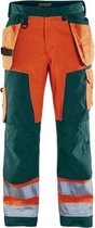 Blaklader Werkbroek High Vis 1568-1811 - High Vis Oranje/Groen - D84