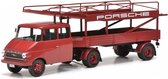 Opel BLITZ RACING PORCHE TRANSPORTER (SCHUCO) 1:18